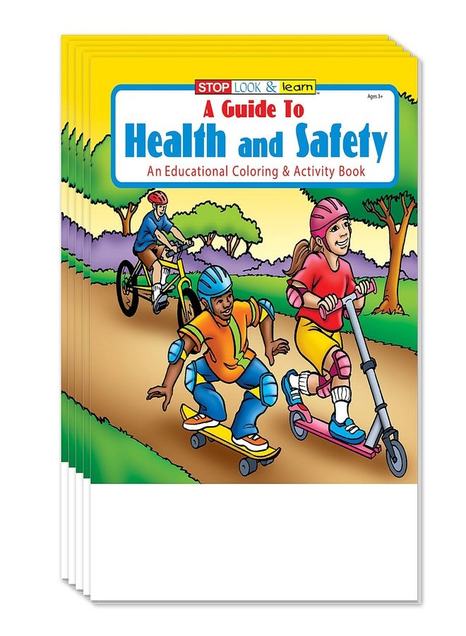 ZOCO - Health and Safety Coloring & Activity Books for Kids (50 Bulk Pack, Without Crayons) - Educational Wellness Activities for Ages 3+ - Image 1
